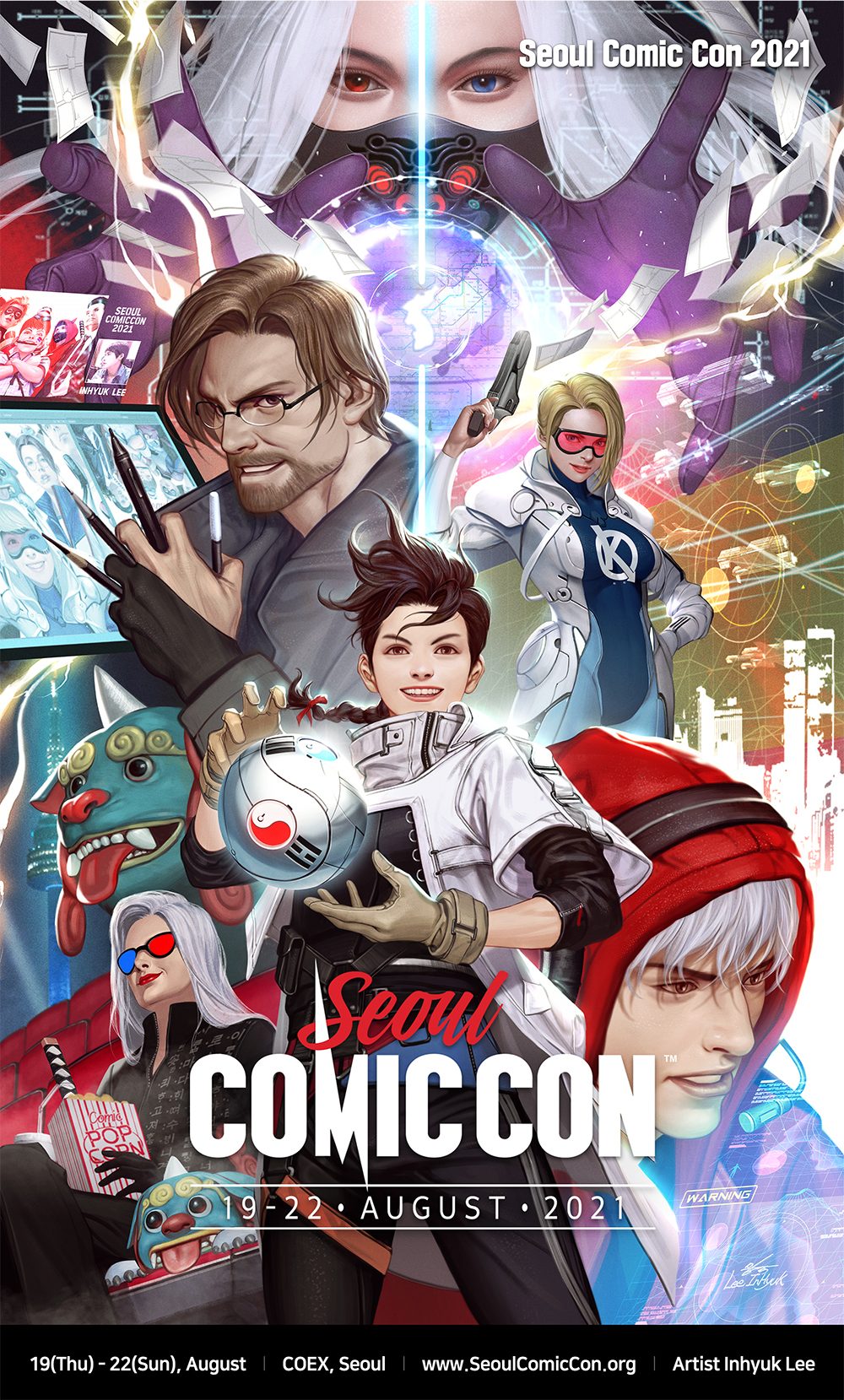 Seoul Comic Con 2021 August 19, 2021 – August 22, 2021
