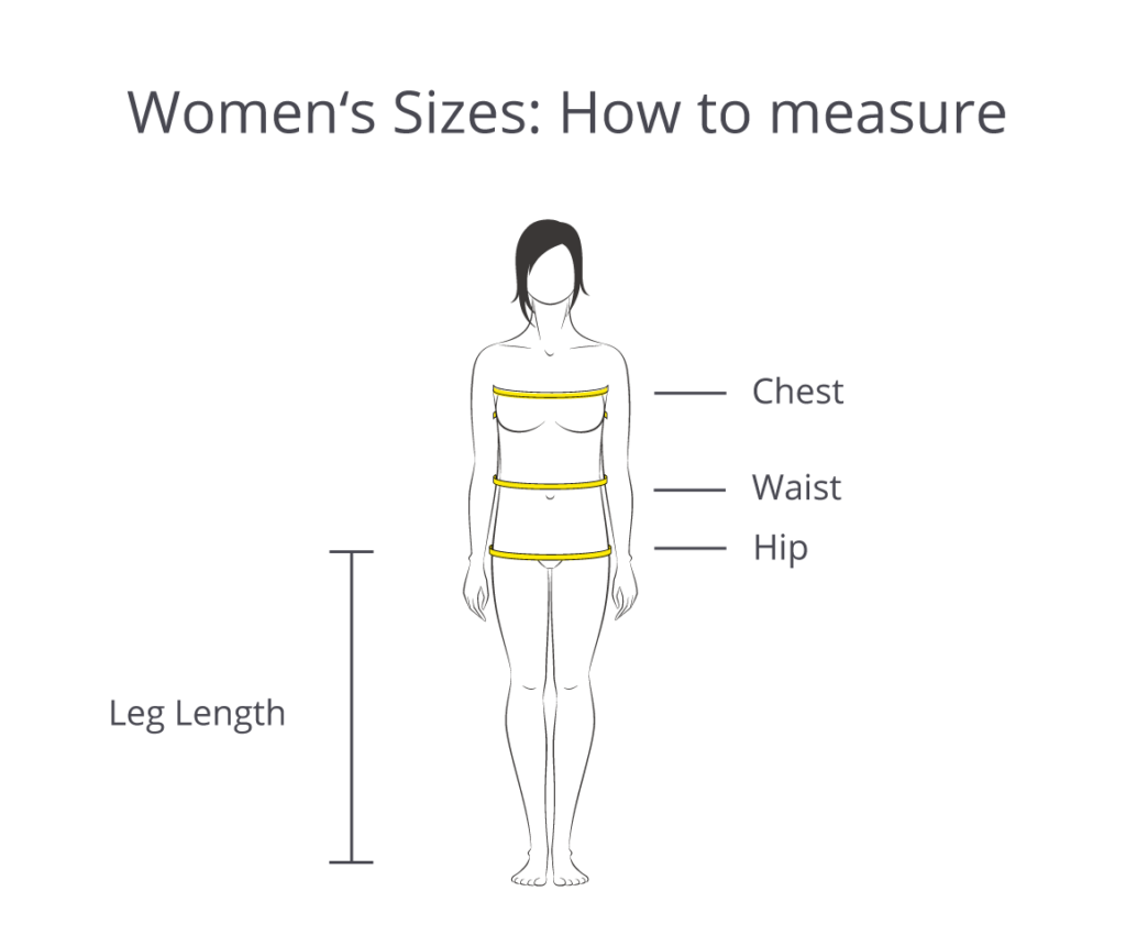 Asian Clothing Sizes - How to Measure Women's Body