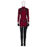 Ada Wong Burgundy Game Sweater - XS-3XL Resident Evil Outfit