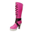 cosplayspa Draculaura Pink Anime Shoes Monster High Style Footwear ZWDCJ2
