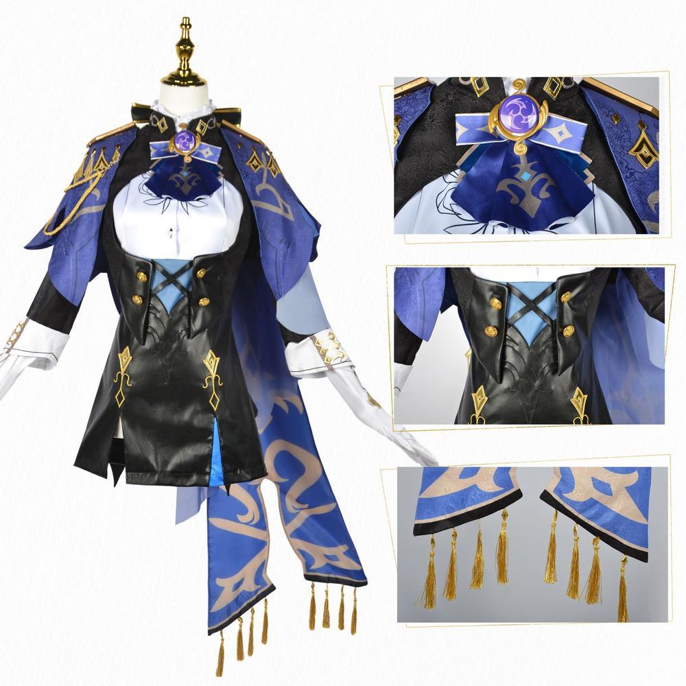 GENSHIN IMPACT Hydro Archon Clorinde Cosplay - Scaramouche Ensemble ...