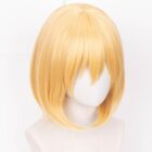 cosplayspa Howls Golden Short Wig Moving Castle Cosplay Set with Extras Z7FCYN
