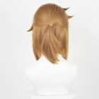 cosplayspa Legend of Zelda Link Cosplay Yellow Short Wig with Ear Clips 46X0QZ