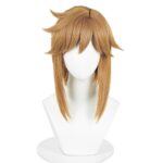 Link Wig: Gold Brown Tears of the Kingdom - Zelda Cosplay Essential