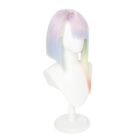 cosplayspa Lucy Lucyna Inspired Pink Short Straight Anime Wig for Fans N9KH87