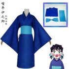 cosplayspa Yuukaku hen Demon Slayer Girls Kimono Tanjirou Zenitsu Inosuke Halloween ELJF9B