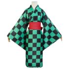 cosplayspa Yuukaku hen Demon Slayer Girls Kimono Tanjirou Zenitsu Inosuke Halloween G4VGVO