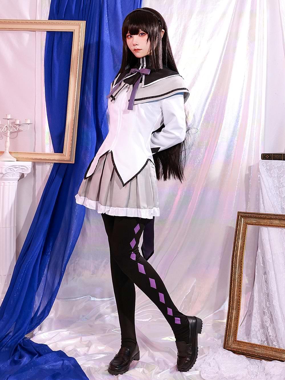 cosplayspa cosplayspa Akemi Homura School Uniform Madoka Magica Anime GC US Local 68IGWN