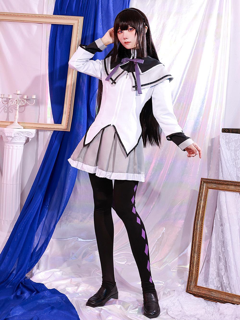 cosplayspa cosplayspa Akemi Homura School Uniform Madoka Magica Anime GC US Local MYI9LA