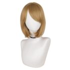 cosplayspa cosplayspa Ashley Graham Style Short Flaxen Straight Wig Resident Evil Game Hair VWRQZX