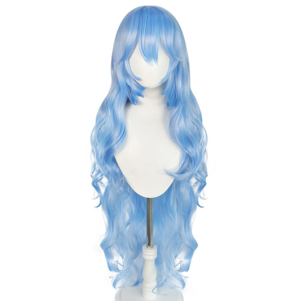 cosplayspa cosplayspa Ayanami Rei Evangelion Long Blue Wig Ultimate Anime Cosplay 147KM2