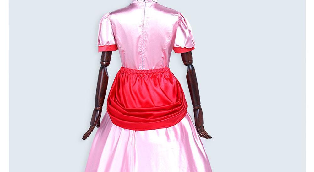cosplayspa cosplayspa Princess Peach Cosplay Ensemble S 3XL with Crown Nintendo Fit 2RE7MH