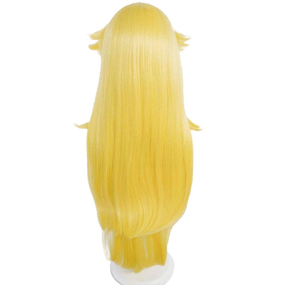 cosplayspa cosplayspa Princess Peach Game Wig Golden Long Hair for Cosplay G1IBCD