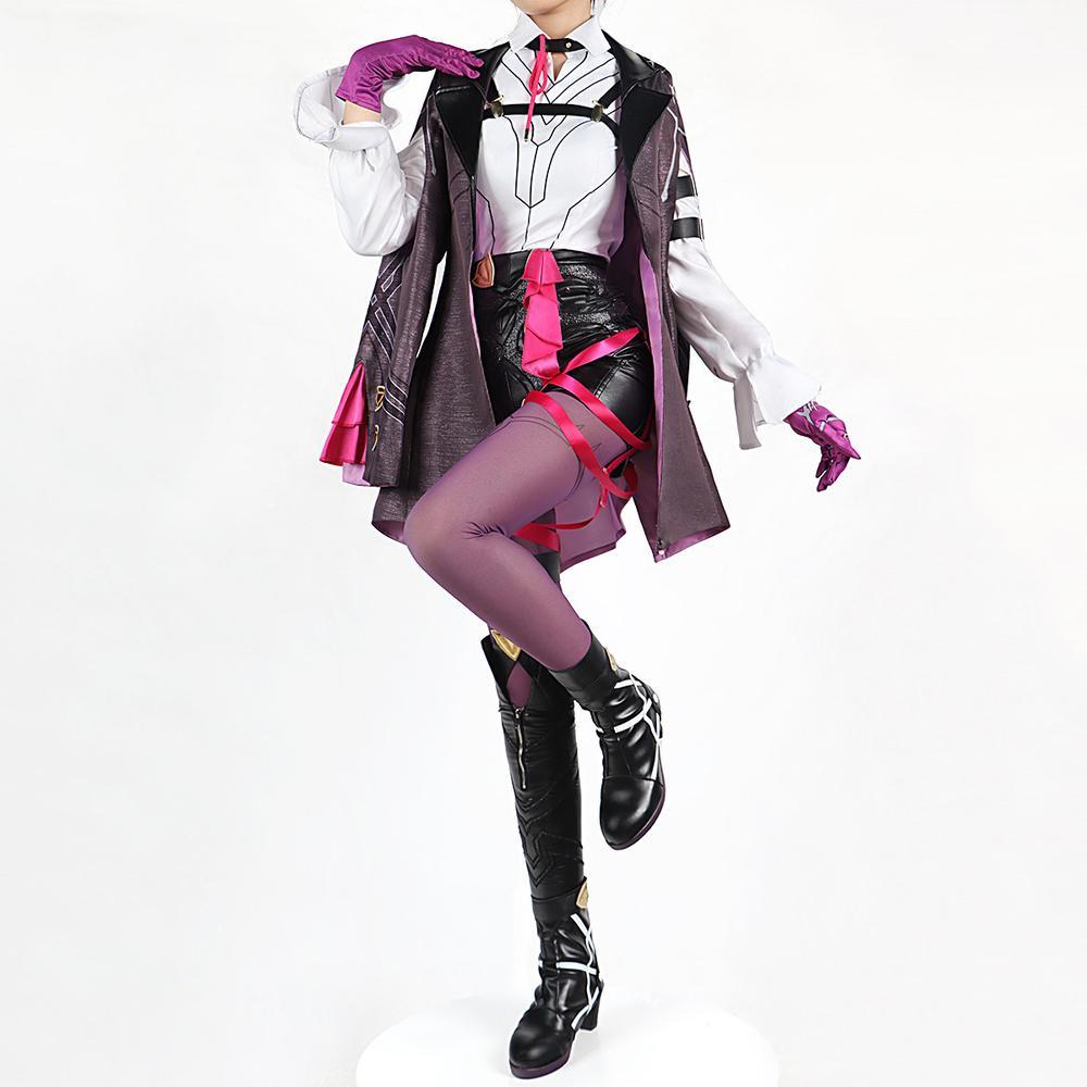 cosplayspa cosplayspa US Local Kafka Wig Honkai Star Rail Outfit K22EXR