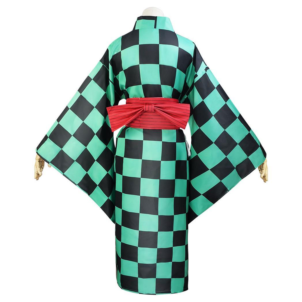 cosplayspa cosplayspa Yuukaku hen Demon Slayer Girls Kimono Tanjirou Zenitsu Inosuke Halloween FVTEE8