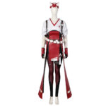 Kiriko Overwatch - White Red Ensemble